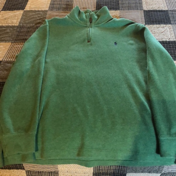 EUC, Men’s Polo Brand 1/4 Zip Pullover, Size L - Picture 5 of 5